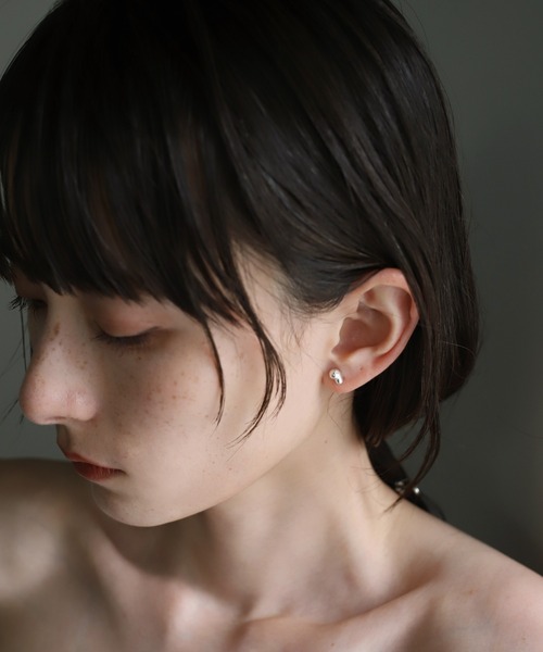 TEN. ピアス SILVER925 コンマピアス レディース メンズ