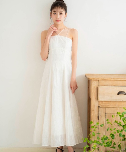 【新品未使用】Noela♡オパールマキシキャミワンピース Noela ワンピース オパールマキシキャミワンピース : ZOZOTOWN