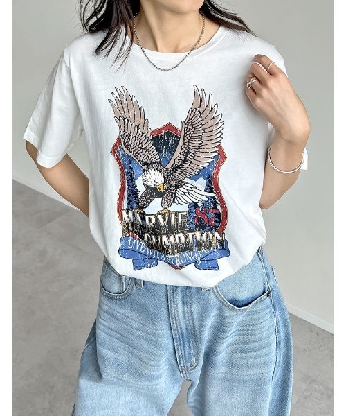 Re:EDIT tシャツ 「2024 SUMMER PRE ORDER」コットンイーグル