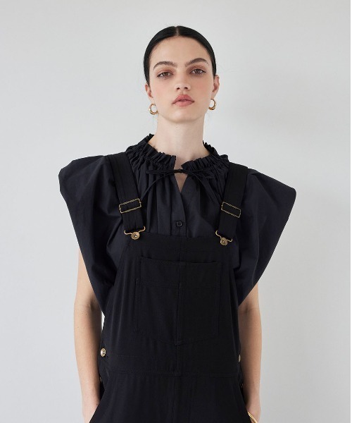 ALEXIA STAM ブラウス シャツ Gathered Neck Blouse /ギャザー