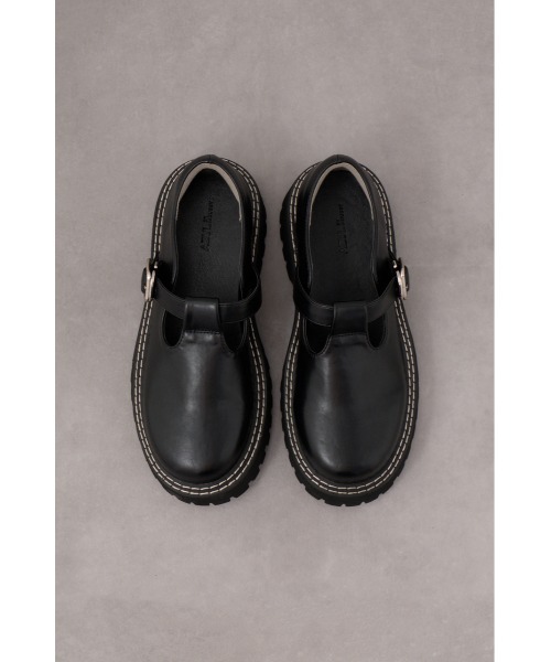 【美品】プルドゥ pour deux 厚底 ローファー ストラップ付 ブーティー 04012202lfyj11_1.jpg