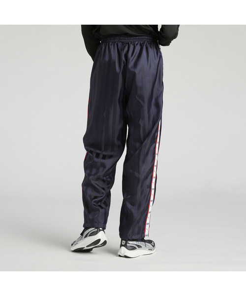平成PUMA ストライプ トレーニングパンツ　ジャージ PUMA ジャージ メンズ 下 プーマ ロングパンツ SHADOW STRIPE