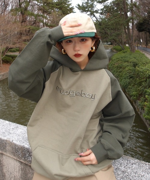WudgeBoy（ワッジボーイ） パーカー raglan hoodie メンズ レディース
