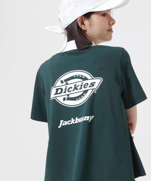 ポロシャツ ポロ 「Jack Bunny!!」「Dickies」PEカノコ半袖ポロシャツ レディース Dickies】PEカノコ半袖ポロシャツ | Jack Bunny!!（ジャック