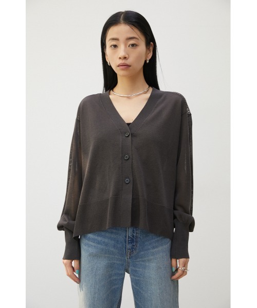 「crie conforto」 カーディガン FREE ブルー レディース_画像4