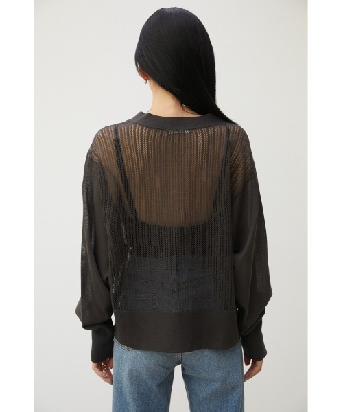 「crie conforto」 カーディガン FREE ブルー レディース_画像5