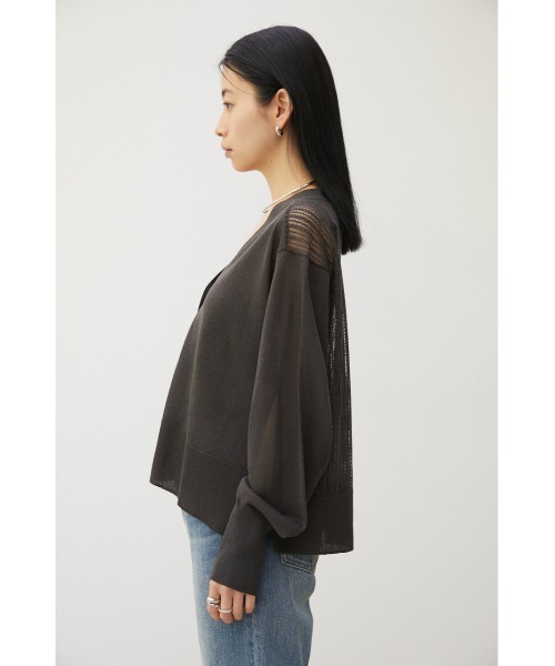 「crie conforto」 カーディガン FREE ブルー レディース_画像6