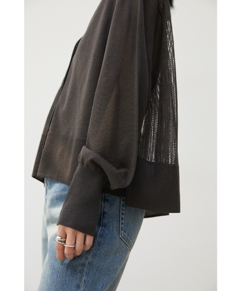 「crie conforto」 カーディガン FREE ブルー レディース_画像9