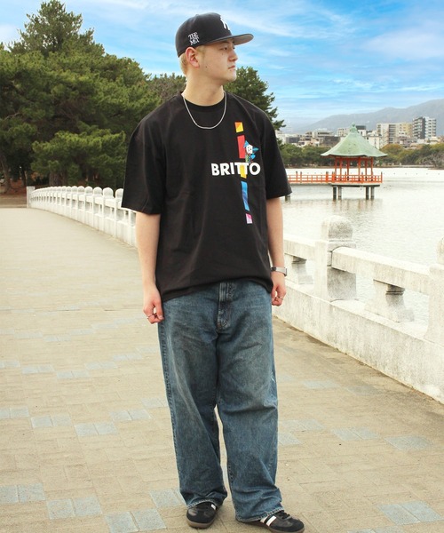 TONE SELECT GOODS tシャツ 「BRITTO」プリントTシャツ メンズ