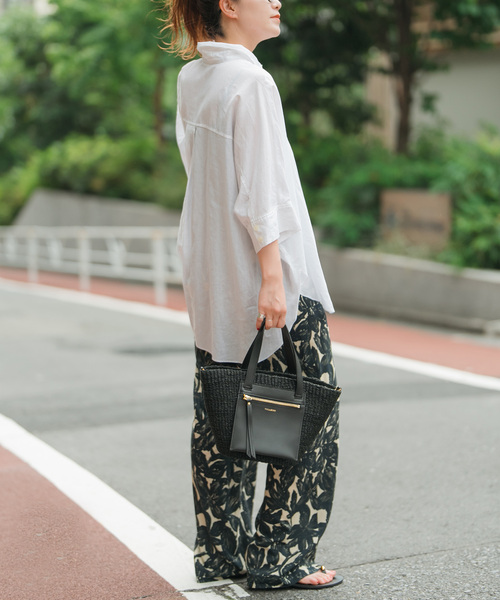 新品　Spick and Span コットンリネンドルマンスリーブシャツ コットンリネンドルマンスリーブシャツ（シャツ/ブラウス