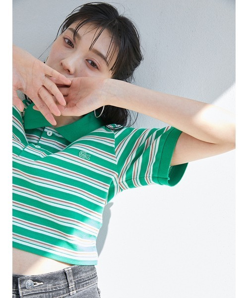 LACOSTE ポロシャツ レディース サイズ34 楽天市場】ブラック♪ 34-40 ラコステ レディース 2つボタン