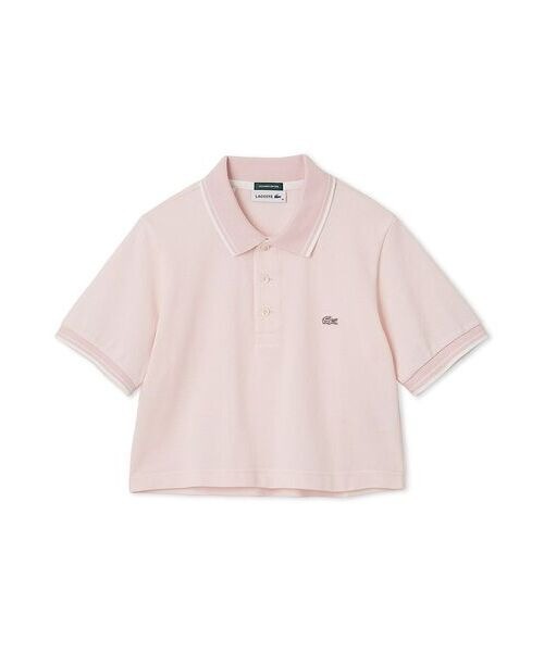 ラコステ♡ レディース ポロシャツ ホワイト サイズL LACOSTE ポロシャツ ポロ LACOSTE/ポロシャツ レディース