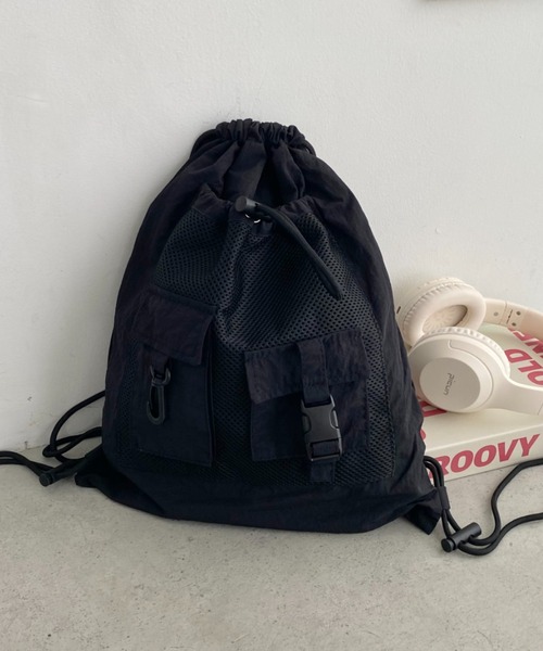 【完売品】little willow ナップサック　メッシュ 楽天市場】ナップサック メッシュの通販