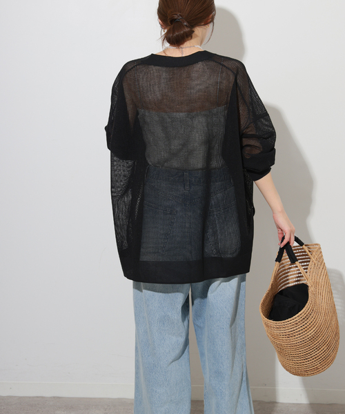 JOURNAL STANDARD relume カーディガン メッシュカーディガン