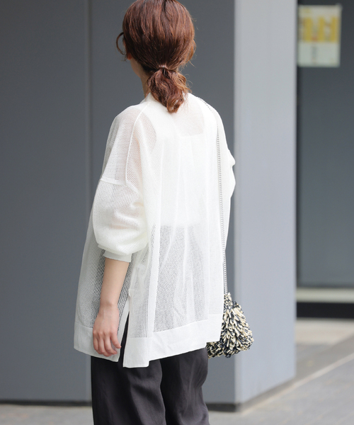 JOURNAL STANDARD relume カーディガン メッシュカーディガン