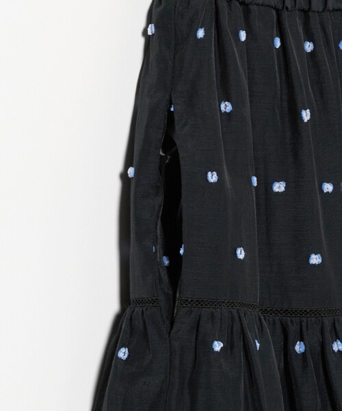UNITED ARROWS スカート 2トーン ドットジャガード : ZOZOTOWN