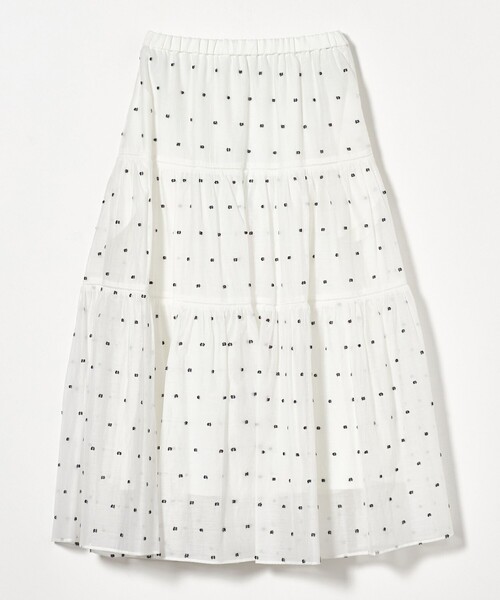 UNITED ARROWS スカート 2トーン ドットジャガード : ZOZOTOWN