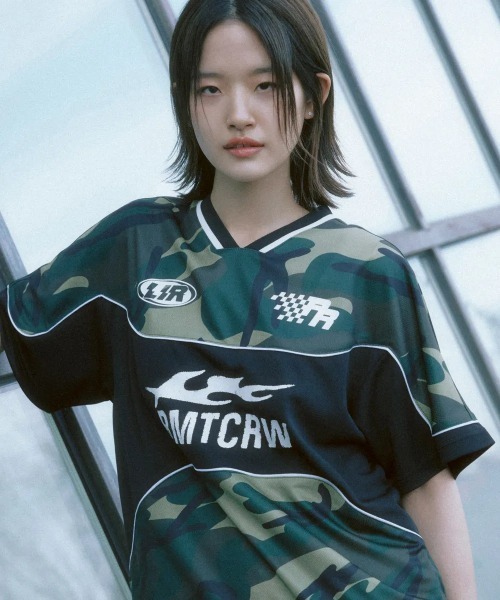 tシャツ A'GEM/9 × .kom 「ROMANTIC CROWN/ロマンティック クラウン」NEW ROMANTIC SPORTS JERSEY ROMANTIC CROWN tシャツ A'GEM/9 × .kom 「ROMANTIC CROWN