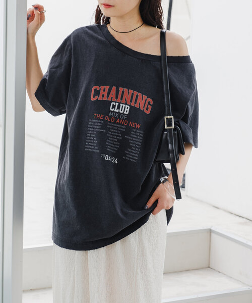 「Kastane」 半袖Tシャツ SMALL ピンク レディース