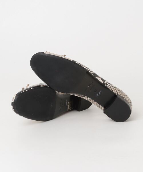 新品　FABIO RUSCONI ベージュ フラット シューズ ファビオルスコーニ FABIO RUSCONI フラットビジュー付き