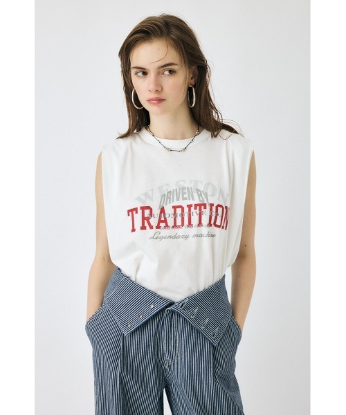 tシャツ OVERLAPPING LOGOS N/S Tシャツ レディース OVERLAPPING LOGOS N/S Tシャツ（Tシャツ/カットソー）｜MOUSSY