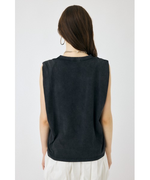 MOUSSY tシャツ OVERLAPPING LOGOS N/S Tシャツ レディース
