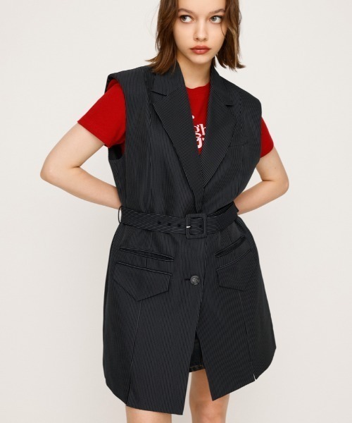 ベスト ジレ 「2025AW」TAILOR MANISH VEST テイラー マニッシュ ベスト 秋服 レディース