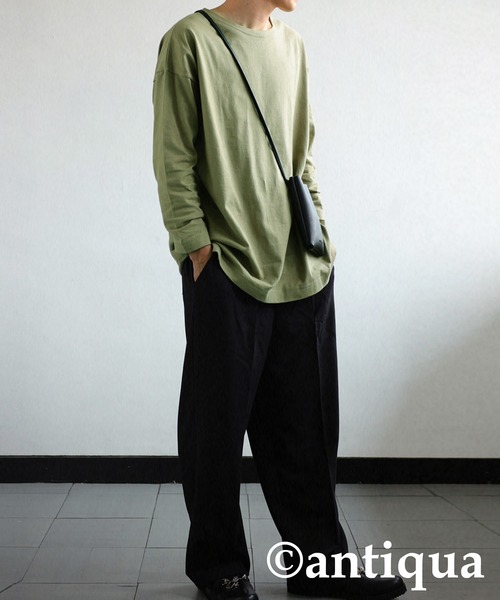 「antiqua」 「treecafe」長袖カットソー X-LARGE ピンク系その他 レディース