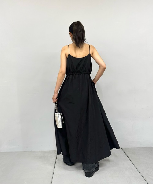 「Six M」 キャミソールワンピース FREE ブラック レディース_画像6