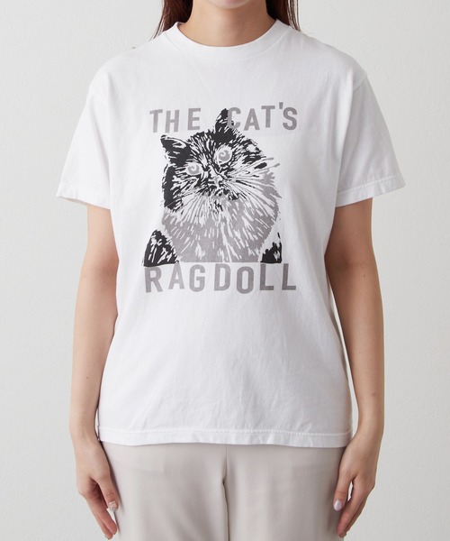 「Whim Gazette」 半袖Tシャツ FREE チャコールグレー レディースの画像