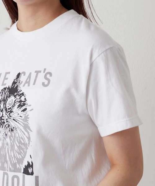 「Whim Gazette」 半袖Tシャツ FREE チャコールグレー レディースの画像