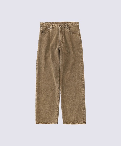 URU（ウル） ジーンズ 「URU TOKYO」5 POCKET WIDE DENIM PANTS メンズ