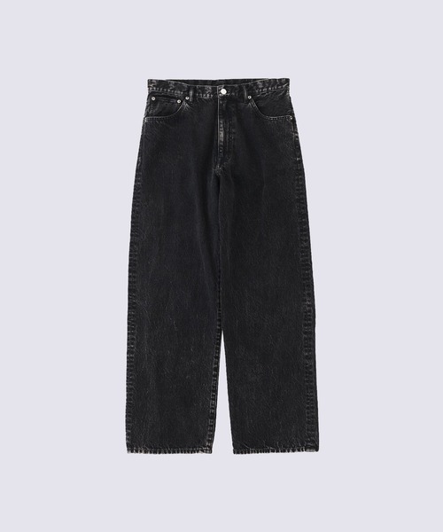 Uru tokyo 19ss デニムパンツ URU（ウル） ジーンズ 「URU TOKYO」5 POCKET WIDE DENIM PANTS メンズ