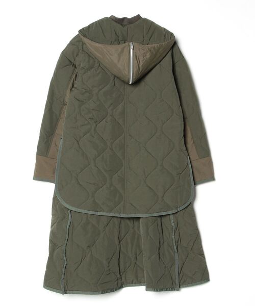 「UN3D.」 コート 36 カーキ レディース_画像2