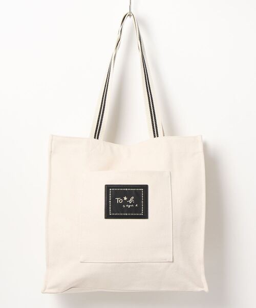 To b. by agnes 「To b.」 トートバッグ FREE ホワイト系その他