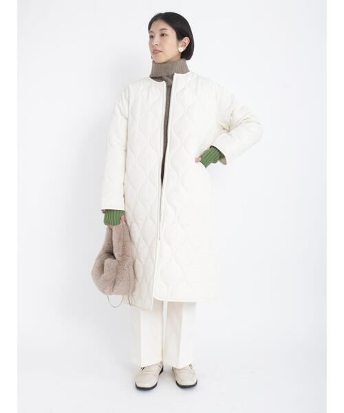 「Lugnoncure」 コート フリ- ブラック レディース_画像3