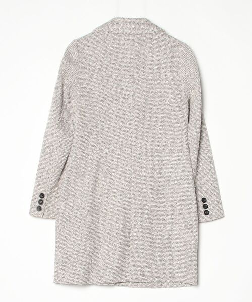 「LILIDIA」 チェスターコート 0 グレー レディース_画像2