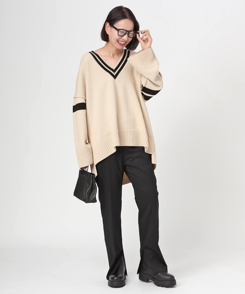 「AP STUDIO」 パンツ 38 ブラック レディース_画像8