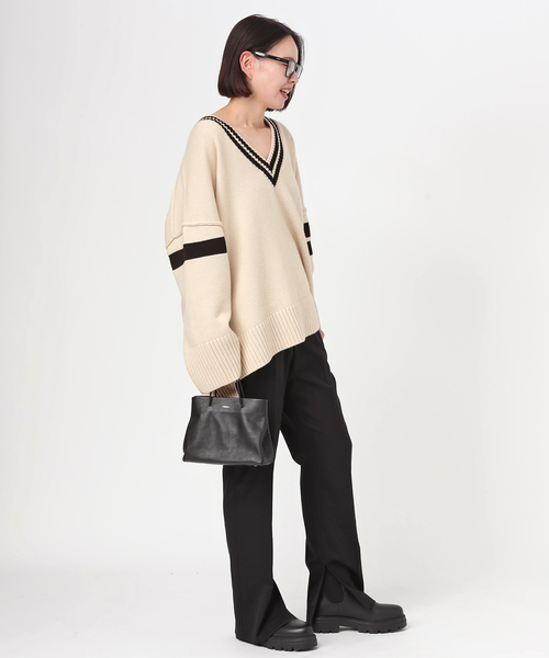 「AP STUDIO」 パンツ 38 ブラック レディース_画像9