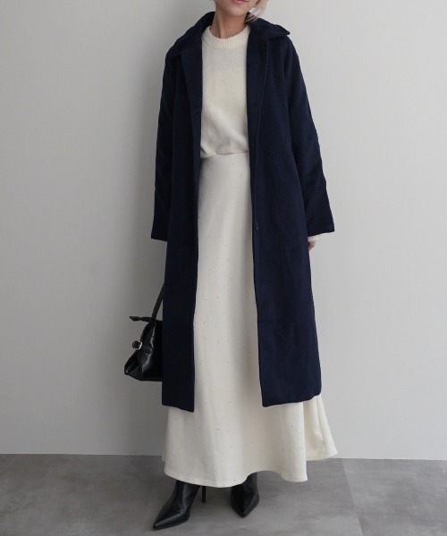 Rashik ステンカラーコート コート ロングステンカラーコート