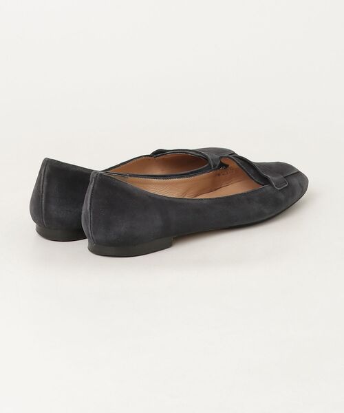 「CALZAIUOLI FIORENTINI」 フラットパンプス 36 ネイビー レディース_画像2