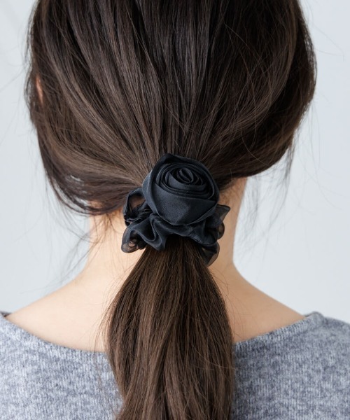 flower シュシュ シアーローズシュシュ : ZOZOTOWN Yahoo!店 - 通販