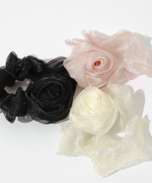 flower シュシュ シアーローズシュシュ : ZOZOTOWN Yahoo!店 - 通販