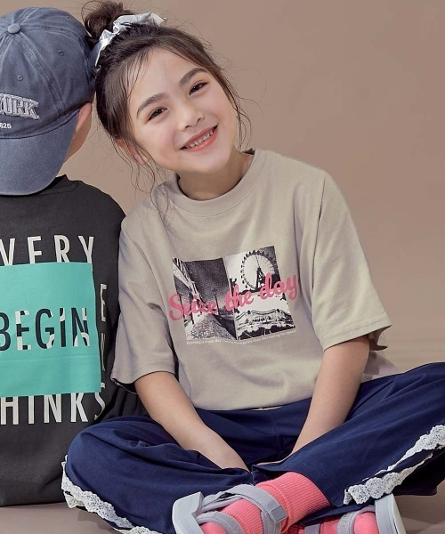 HYSTERIC MINI（ヒステリックミニ） tシャツ Hystericmini JUMP HIGH