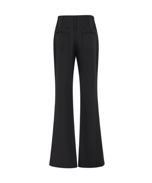 Silentand スラックス パンツ Sweet Peplum Pants レディース 