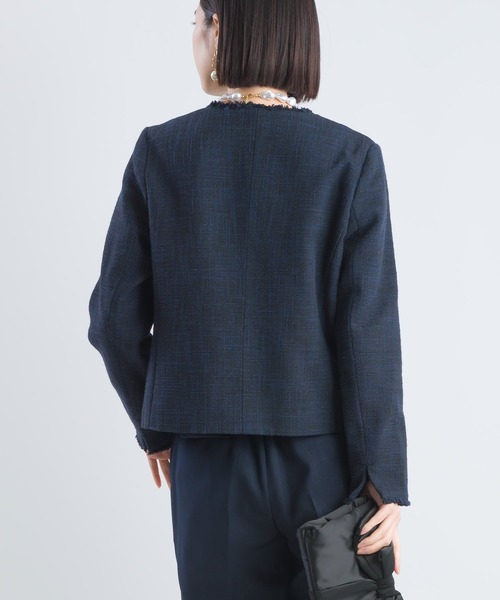 「PICCIN」 ジャケット M ブラック レディース_画像7