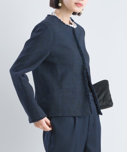 「PICCIN」 ジャケット M ブラック レディース_画像8