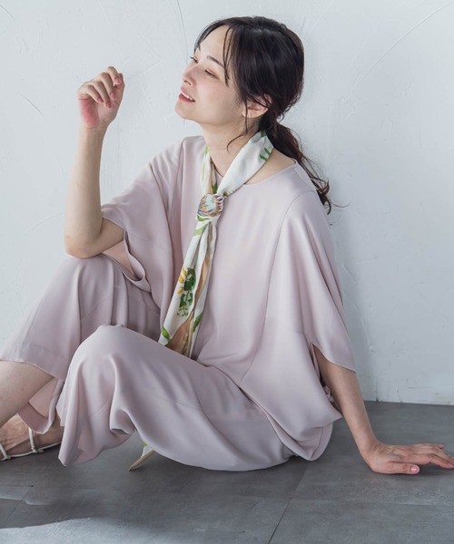 「LAUTREAMONT」 7分袖ブラウス 9号 ピンク レディース_画像3