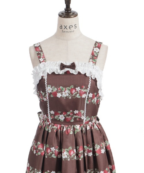 Chalmiere（シャルミエール） ワンピース ベイクドベリージャンスカ