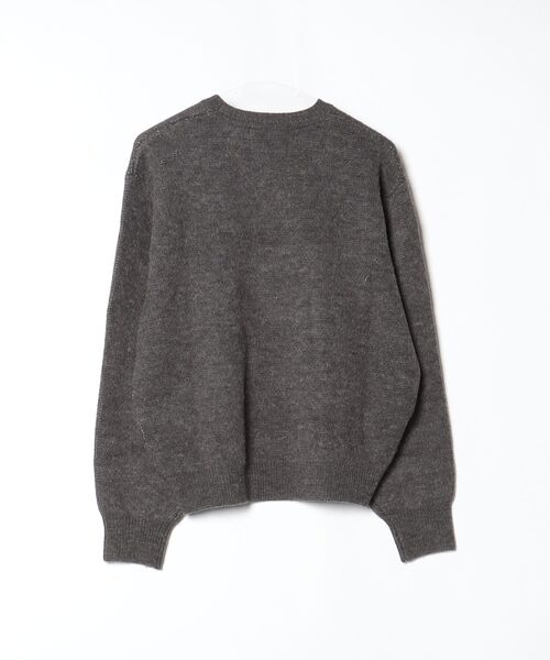 「mmts」 長袖ニット MEDIUM チャコールグレー レディース_画像2